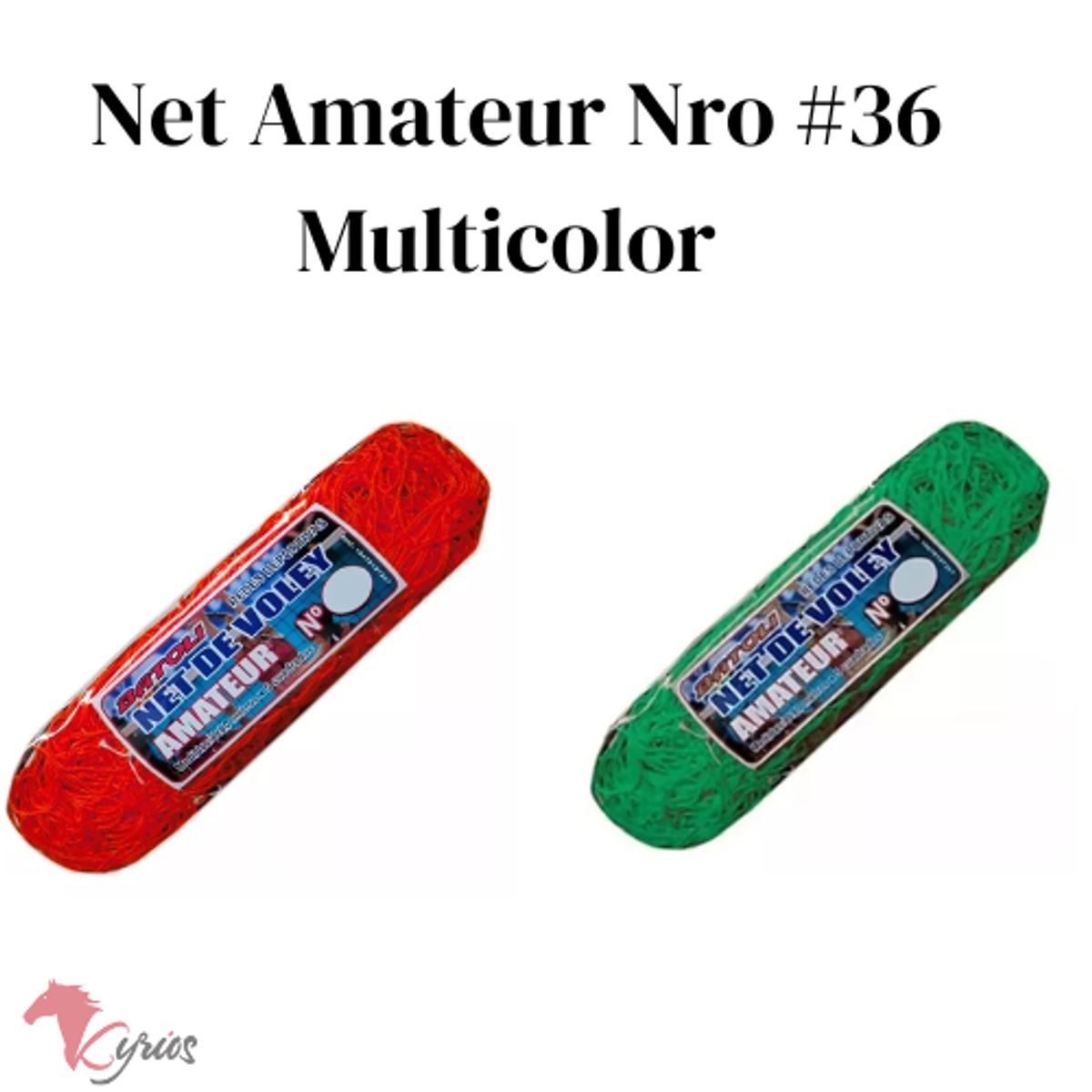 GENERICO - NET DE VOLEY AMATEUR 7.8 MTS X 5 Nª 36