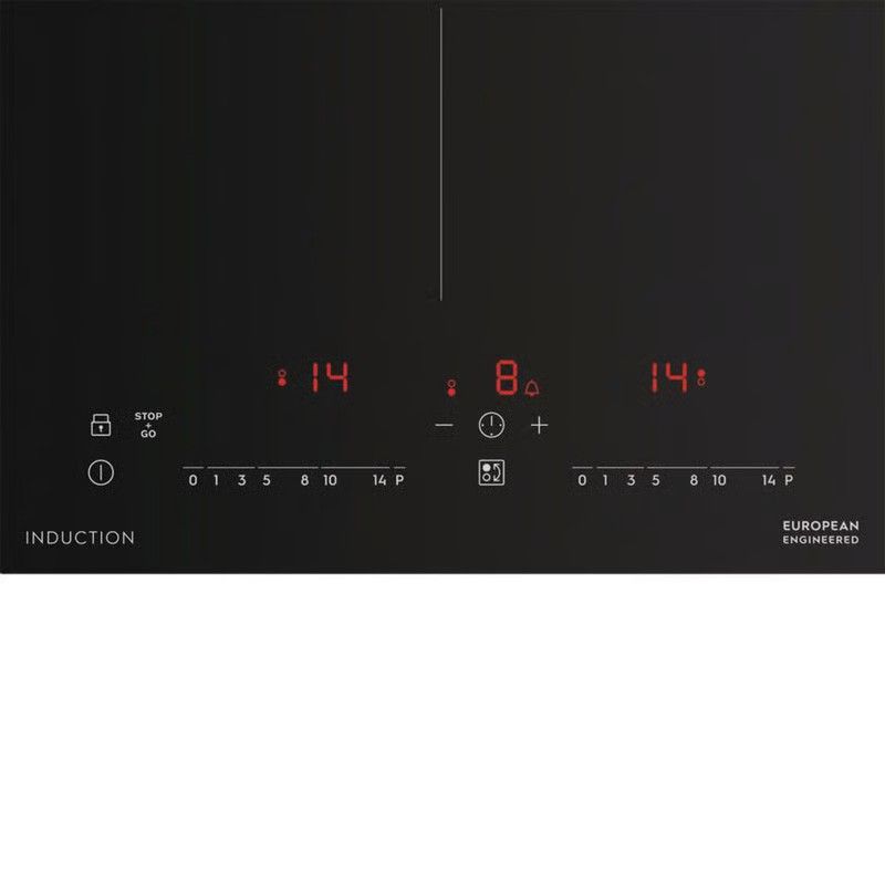 ELECTROLUX - Cocina Empotrable Electrolux de Inducción Eléctrica 2 Hornillas ETIH30G7EOB Negro