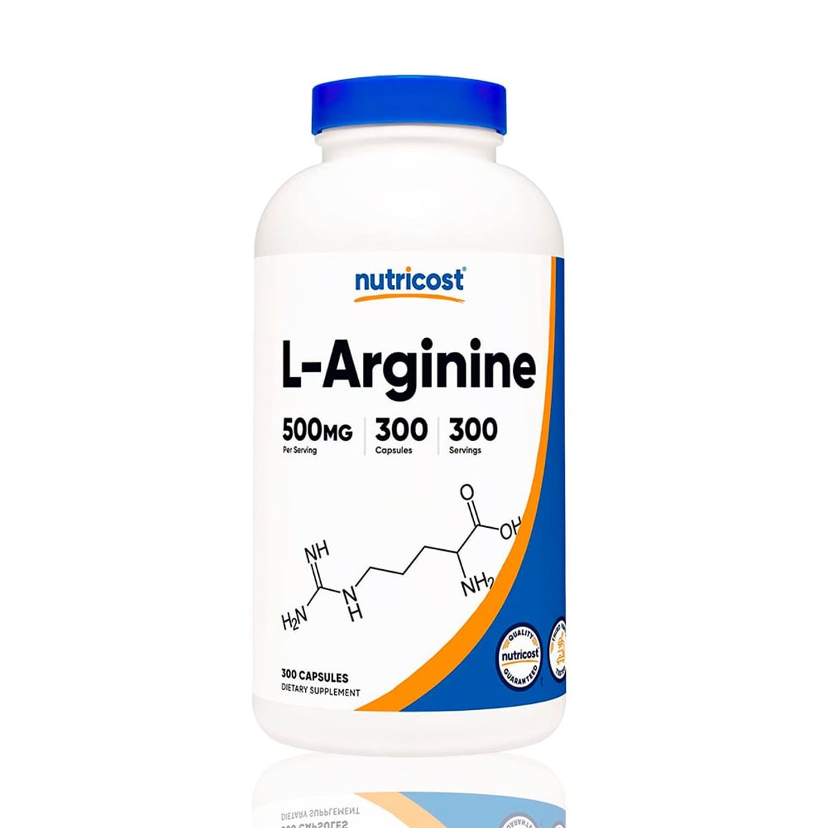NUTRICOST - L-Arginina Arginine 500Mg Nutricost 300 Capsulas