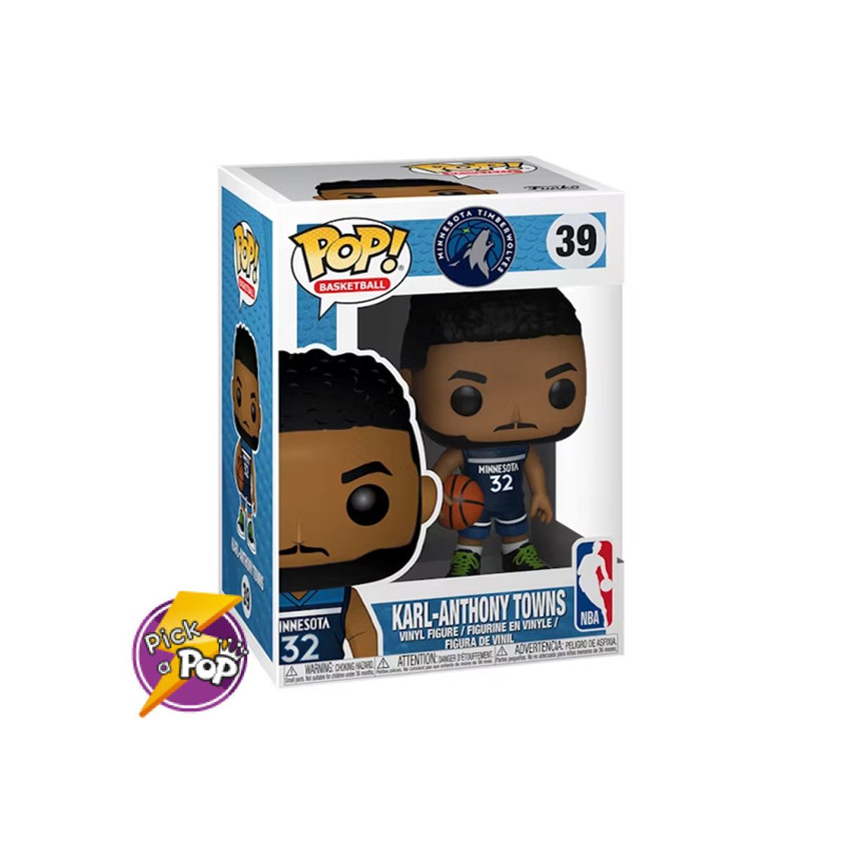 FUNKO - BASKETBALL NBA KARL ANTHONY TOWNS 39
