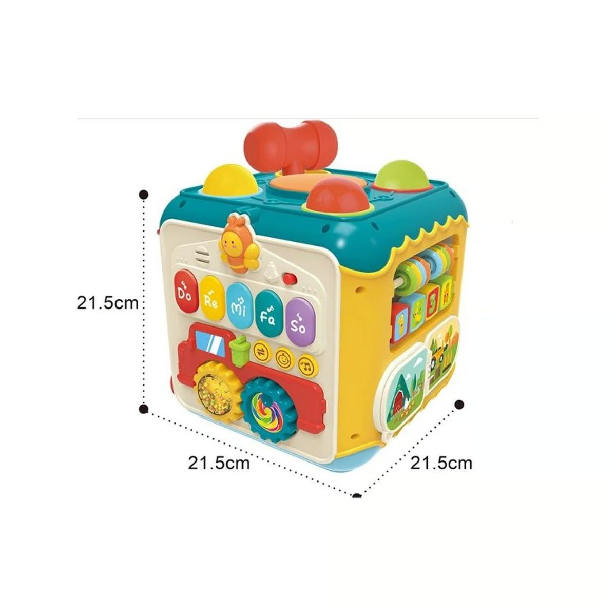 GENERICO - Cubo Interactivo Infantil con Múltiples Actividades