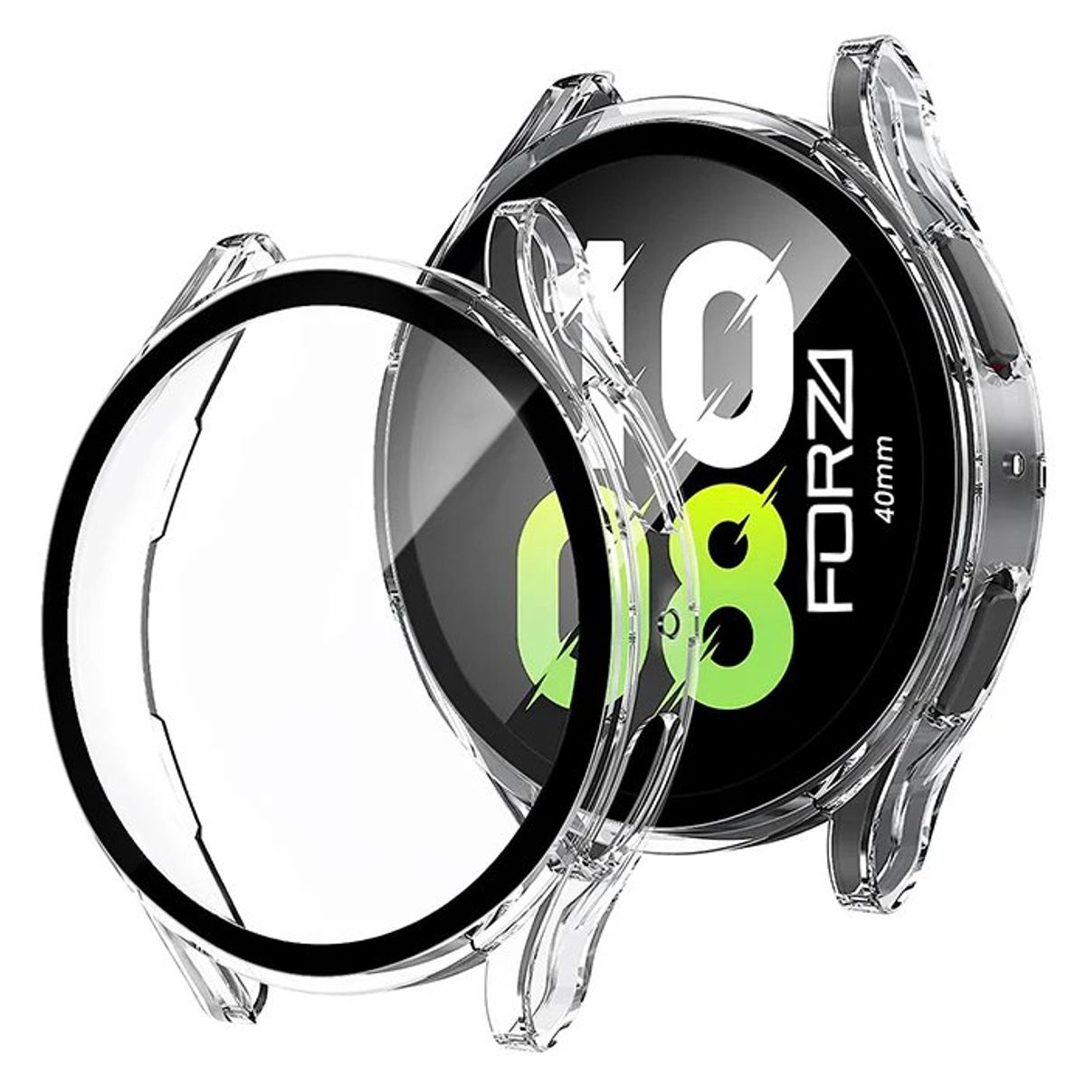 GENERICO - CASE FUNDA PARA SAMSUNG WATCH 4 40MM TRANSPARENTE