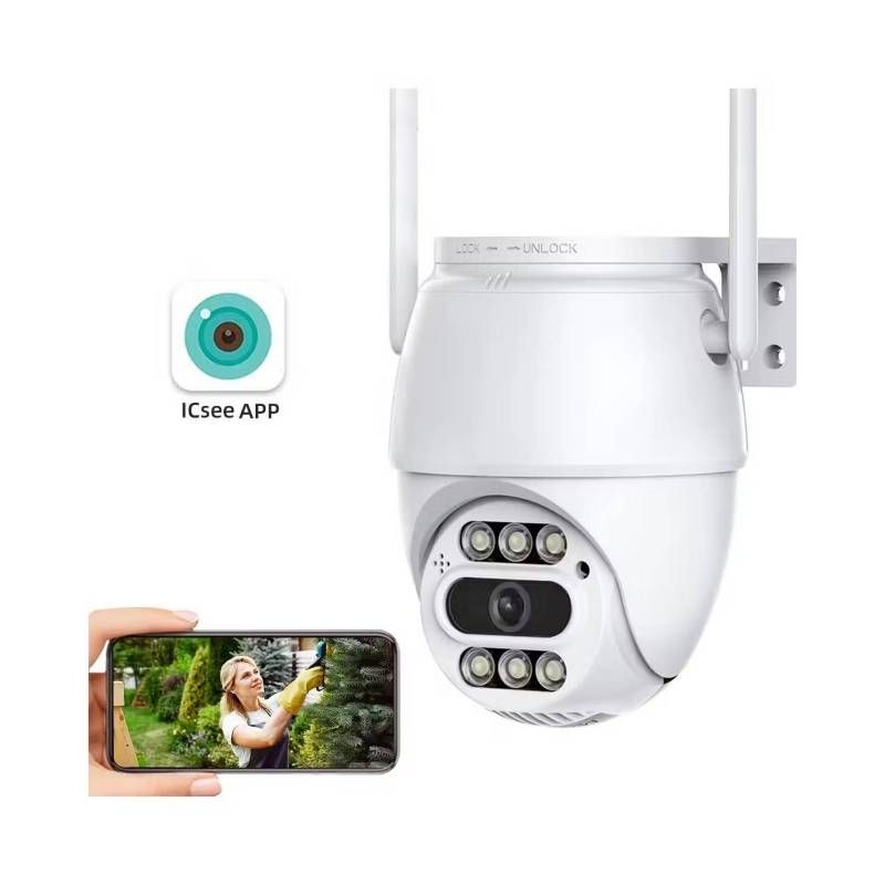 SEISA - Camara de Seguridad Exterior Wifi Full HD