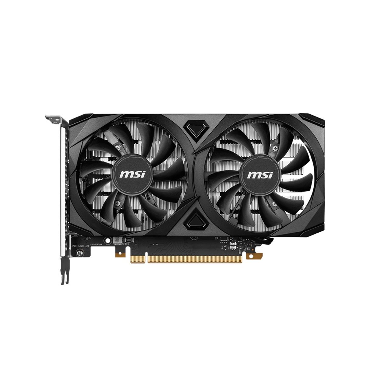 MSI - Tarjeta de Video MSI GeForce RTX 3050 Ventus 2X 6G OC 6GB GDDR6 PCIe 4