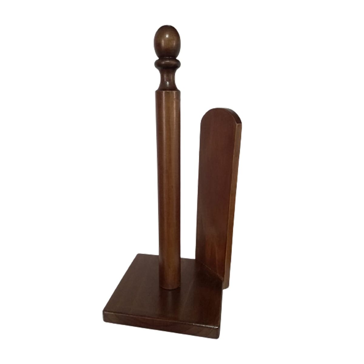 GENERICO - Porta papel toalla para cocina RollMaster en madera marron