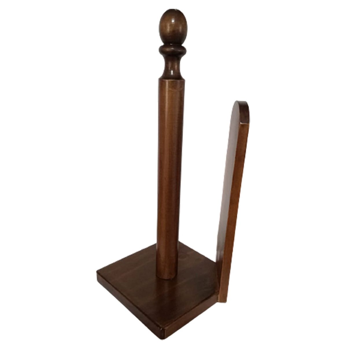 GENERICO - Porta papel toalla para cocina RollMaster en madera marron