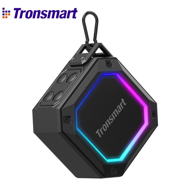 TRONSMART - Parlante Bluetooth 5.3 Groove 2 10 W IPX7 con Luces LED - Tronsmart