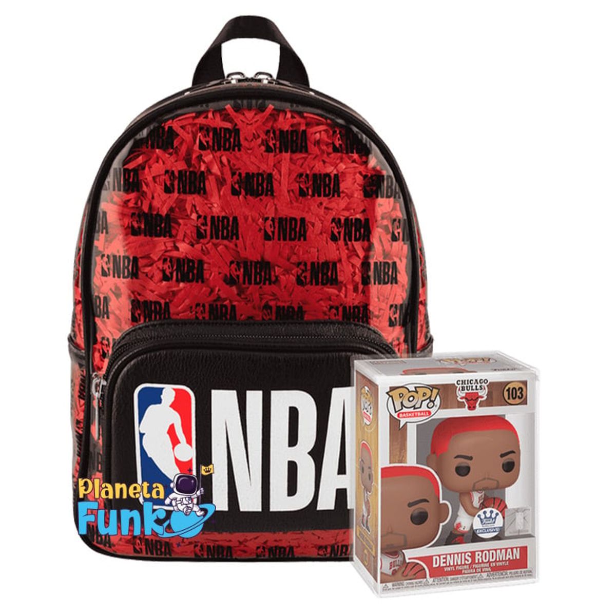 FUNKO - NBA DENNIS RODMAN MOCHILA COLECCIONABLE