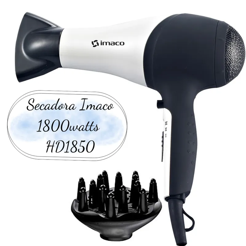 IMACO - Secadora de Cabello Imaco 1800 Watts  HD 1850.