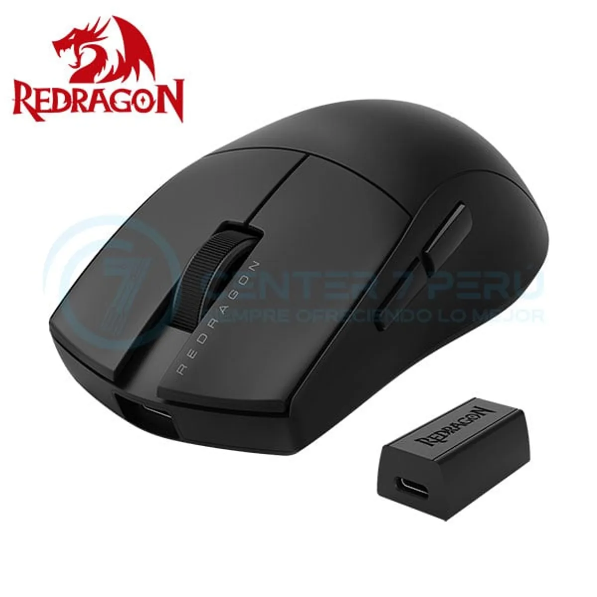 REDRAGON - Mouse Redragon M916 K1NG PRO 1K HZ Wireless BLACK