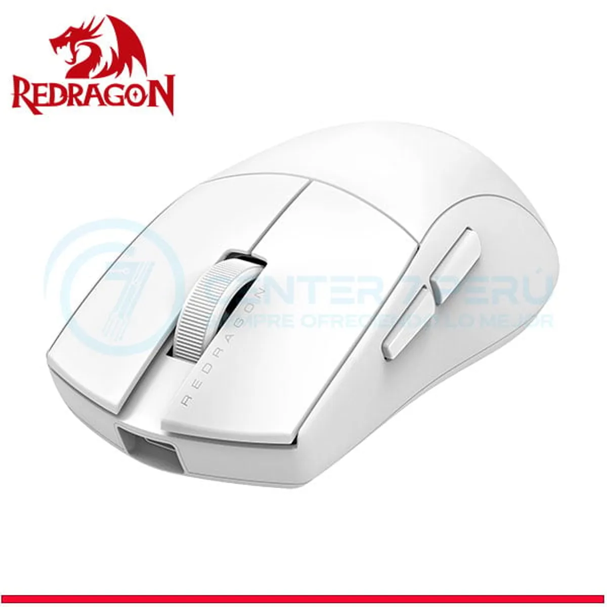 REDRAGON - Mouse Redragon m916 K1NG PRO 1K HZ Wireless WHITE