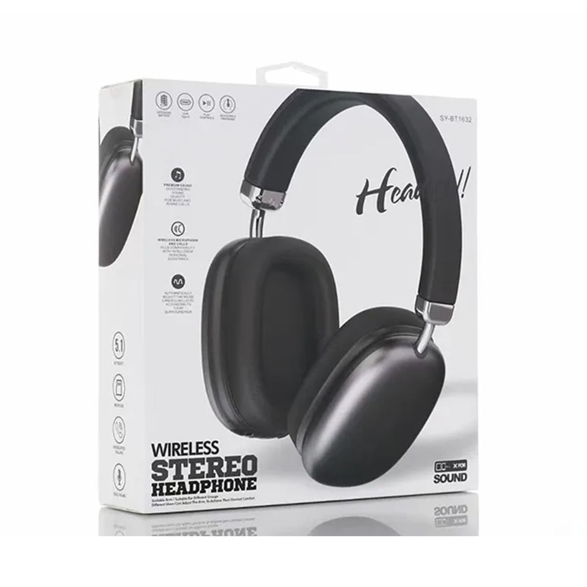 GENERICO - Audífonos Bluetooth 5.3 Vincha Inalámbrico Sonido Estéreo 360°