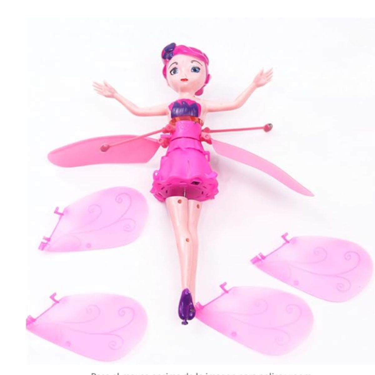 GENERICO - Muñeca Voladora en forma de Hada con carga USB