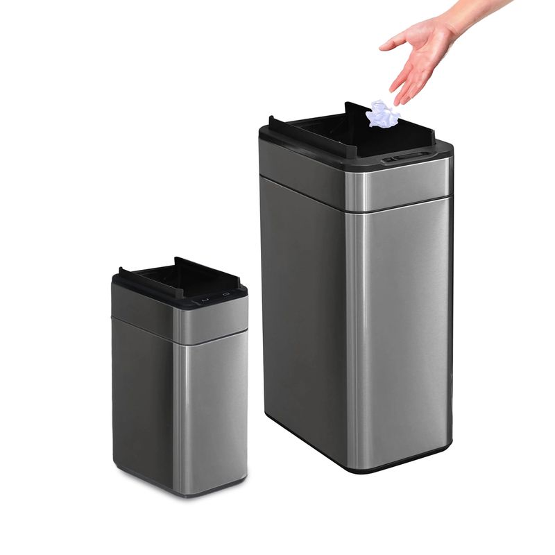 KOTIINI - Set Basurero sensor acero Kotiini Alas 50L y 9L