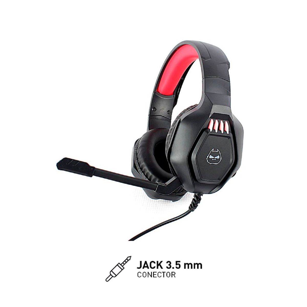 HALION - AUDIFONO GAMER C/MICROFONO HALION HA-H867 MERCURY PLUG 3.5 MM+USB P/PC
