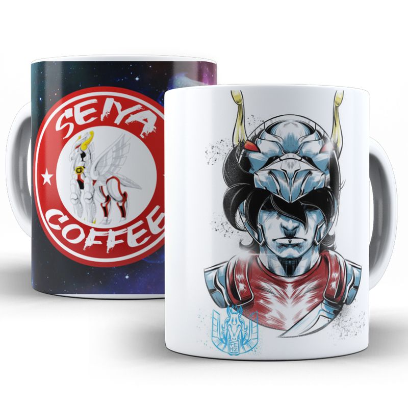 GENERICO - Tazas personalizadas -DNuñez -Taza Saint Seiya - Seiya