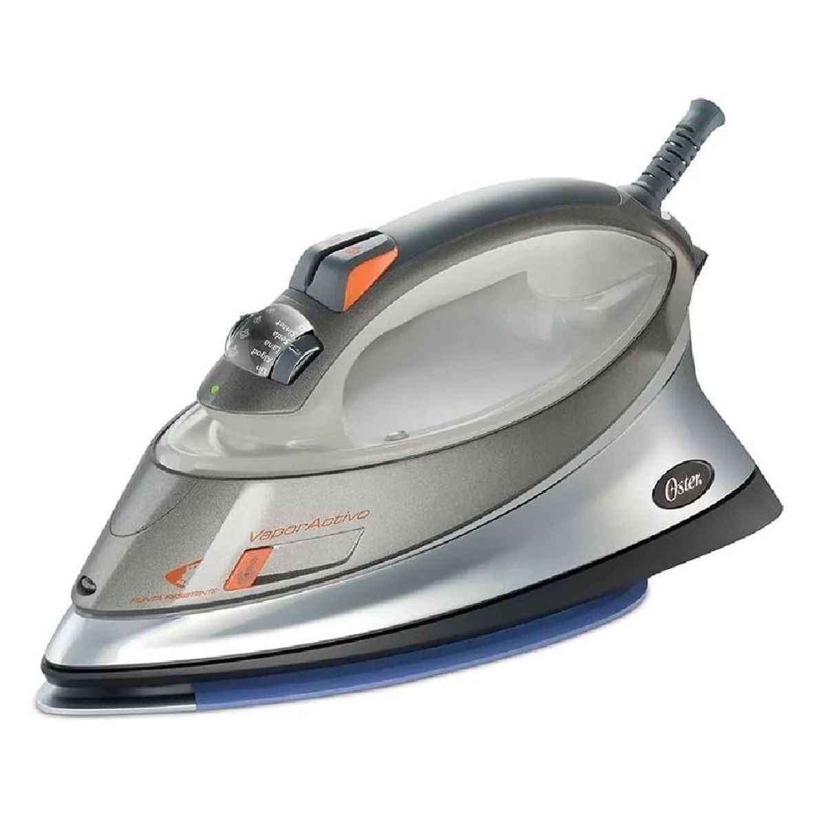 OSTER - Plancha Oster GCSTTS7012-053 a Vapor Base Cerámica Silver