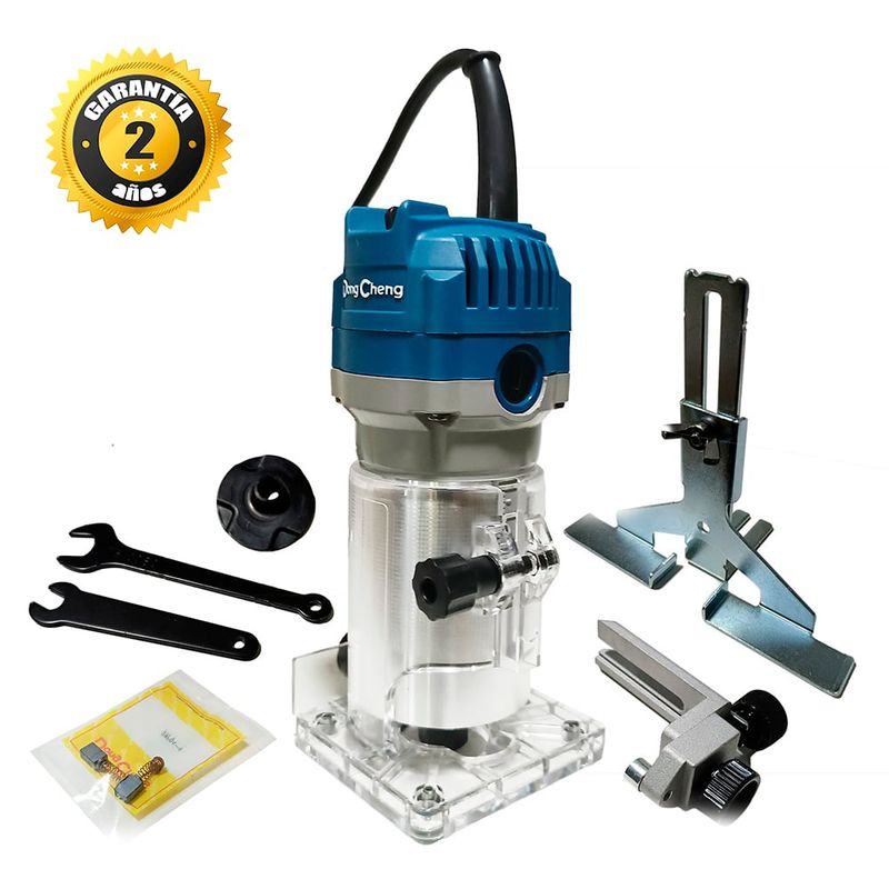 DONGCHENG - Ruteadora Fresadora Tupi Mano 1 / 4" Dongcheng DMP04-6 550W 30000rpm