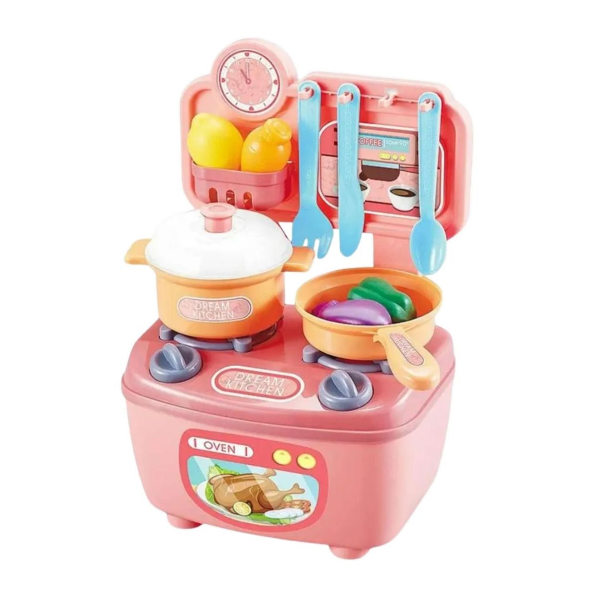 GENERICO - Set de Cocina de Juguete Rosada Dream Kitchen