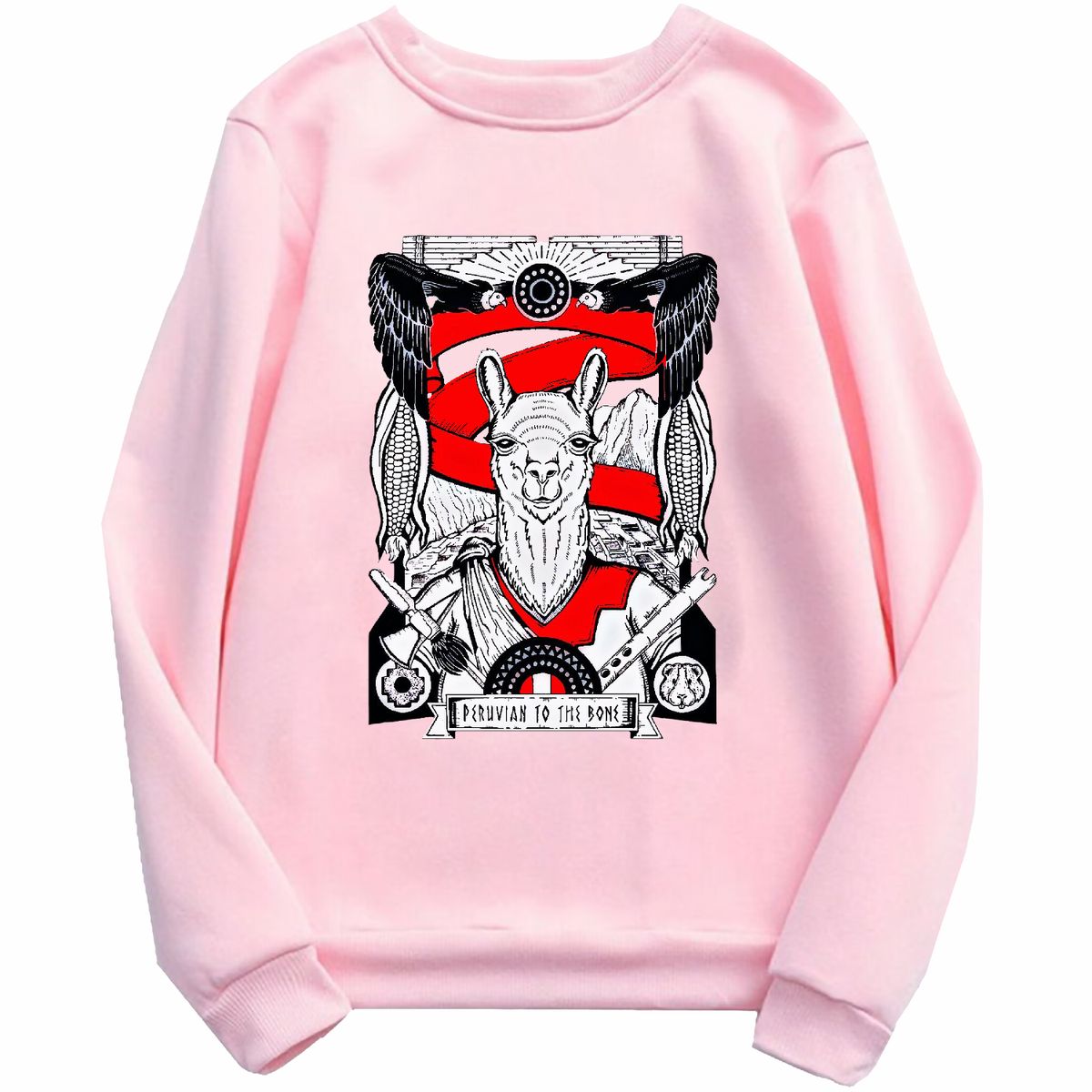 NACIONAL - Polera Sin Capucha Peruano hasta los huesos