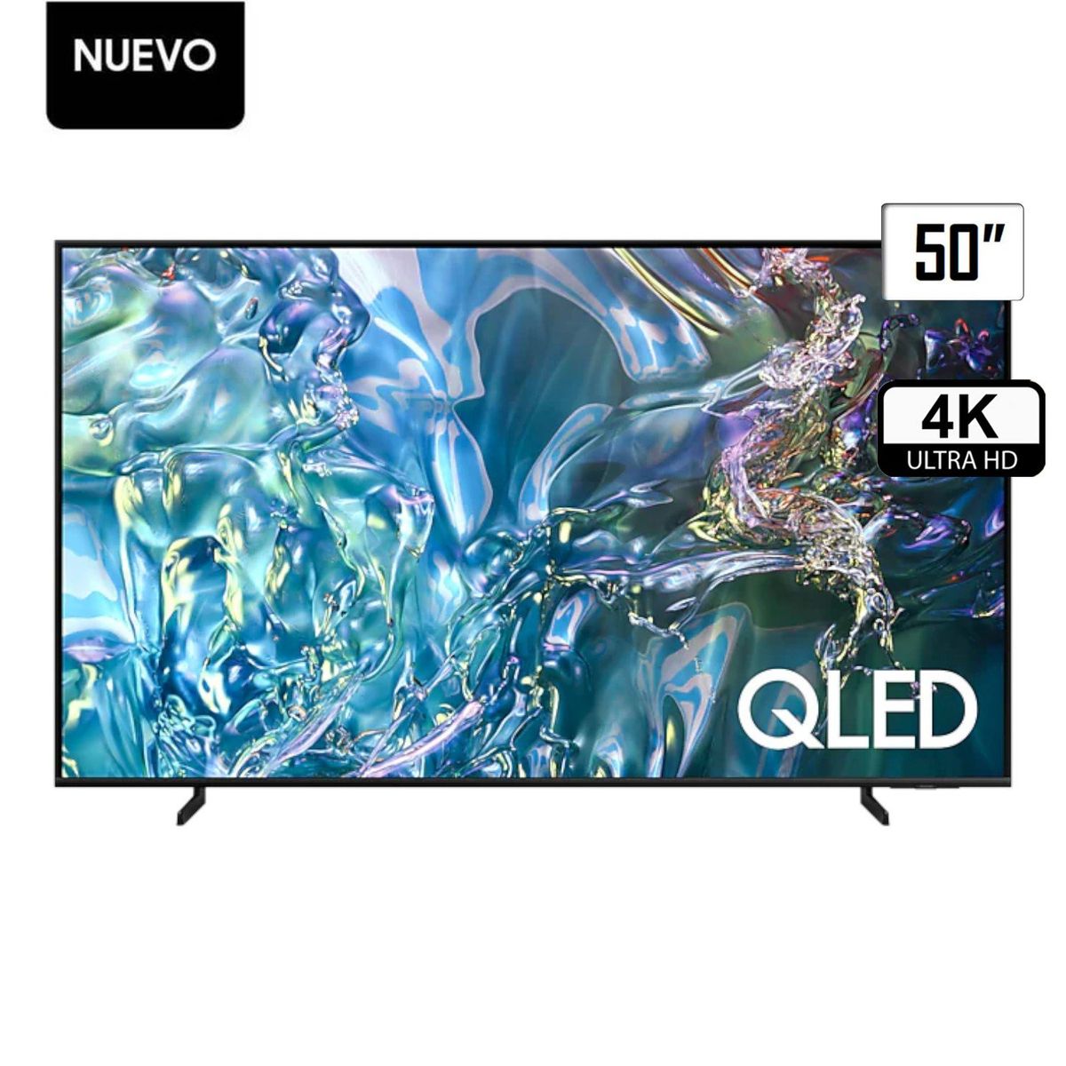 SAMSUNG - TELEVISOR SAMSUNG 50 QLED 4K UHD SMART TV TIZEN QN50Q60DAGXPE