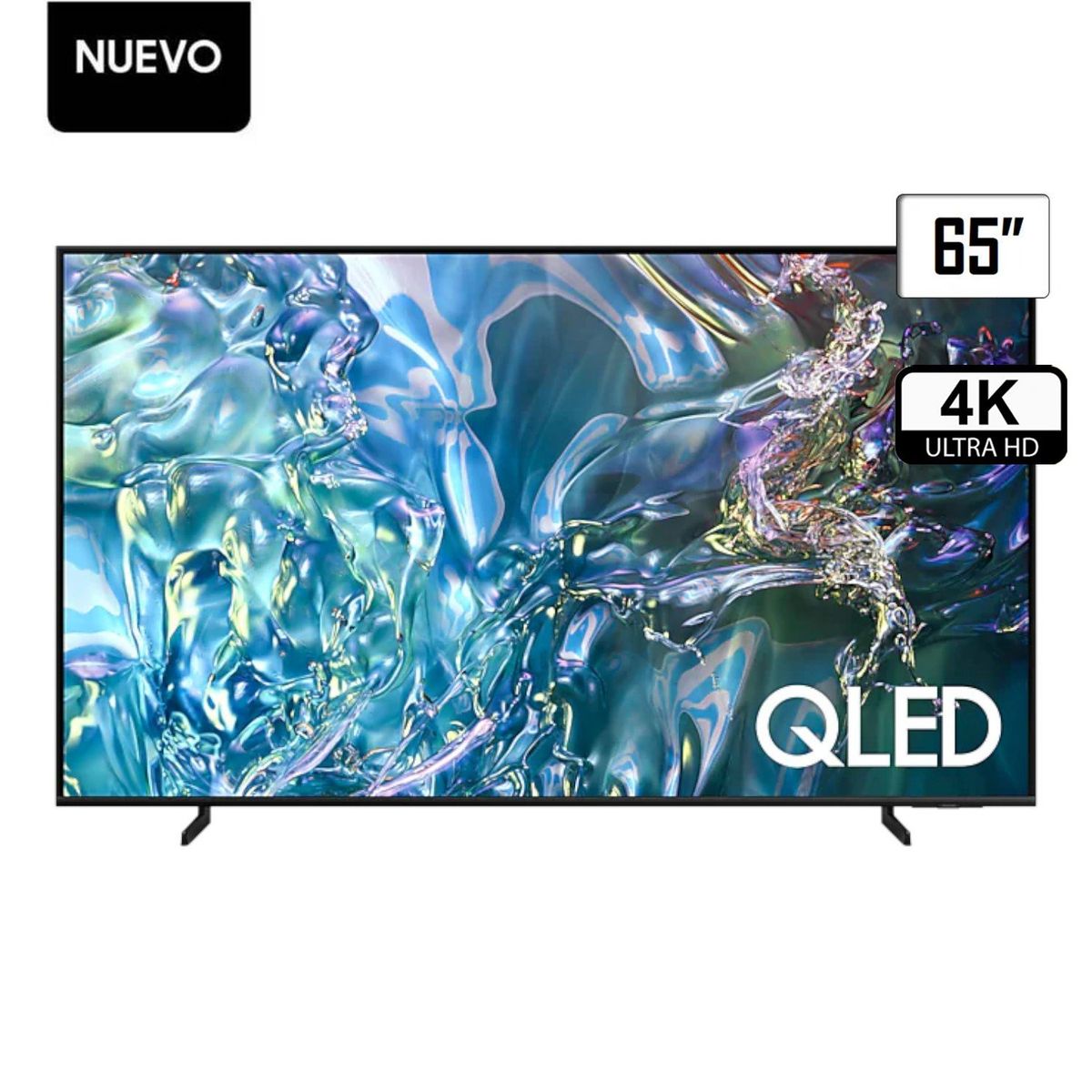 SAMSUNG - TELEVISOR SAMSUNG 65 QLED 4K UHD SMART TV TIZEN QN65Q60DAGXPE.