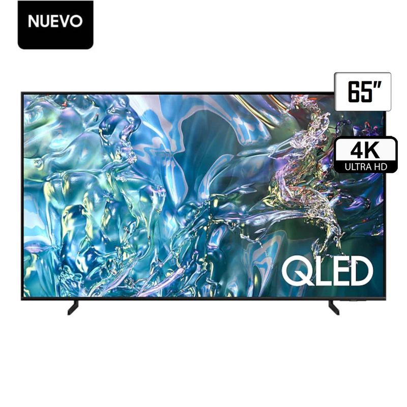 SAMSUNG - TELEVISOR SAMSUNG 65 QLED 4K UHD SMART TV TIZEN QN65Q60DAGXPE.