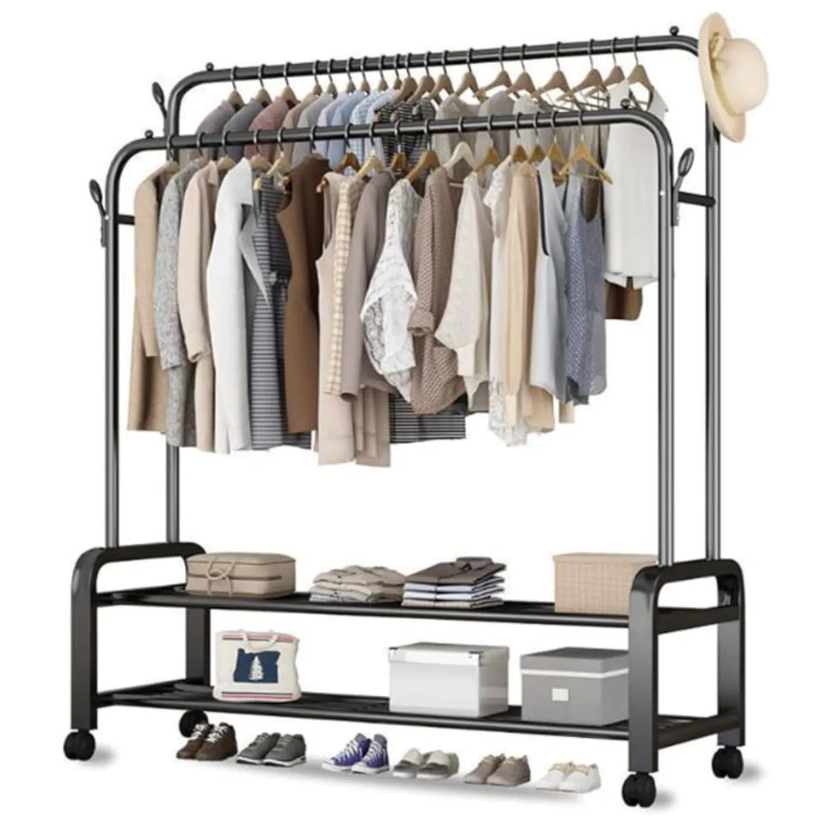 OEM - Perchero Zapatero Colgador Resistencia Multifunción 48kg