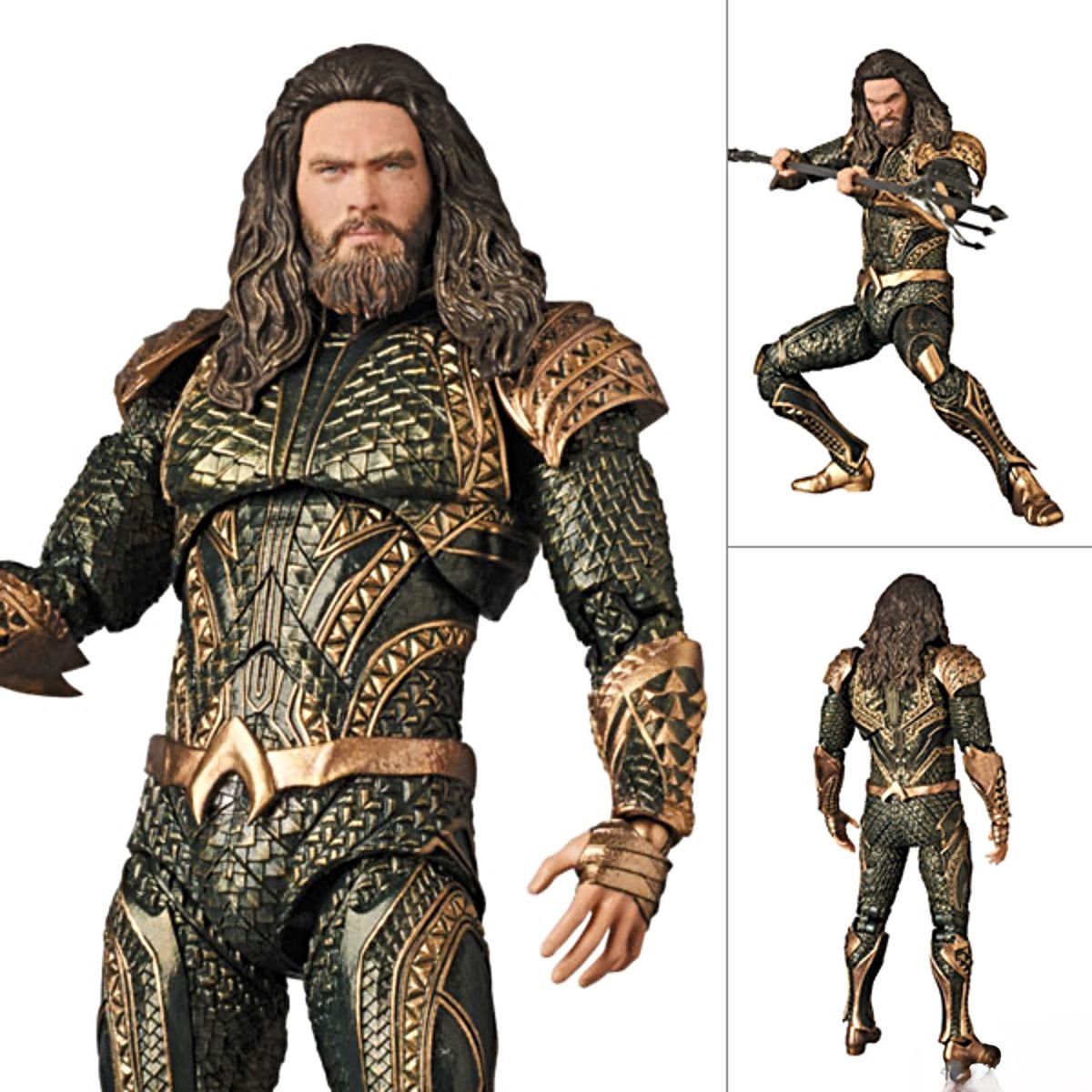 DC COMICS - Figura Justice League MAFEX Nro 061 Aquaman