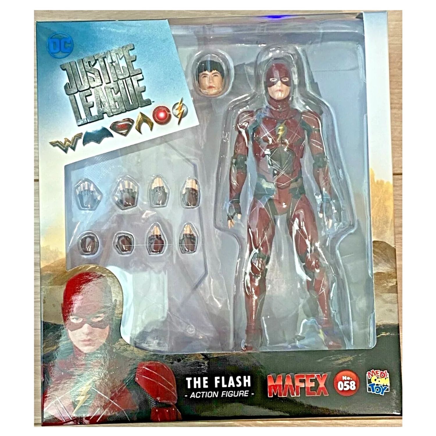 Figura de Accion Justice League MAFEX Nro 058 The Flash DC COMICS
