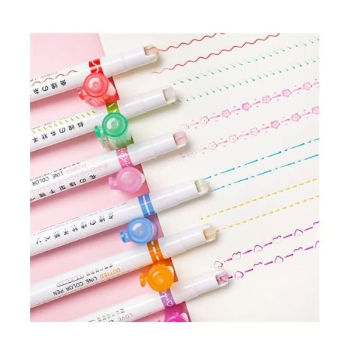 GENERICO - PLUMONES CON DISEÑO PARA MARGENES