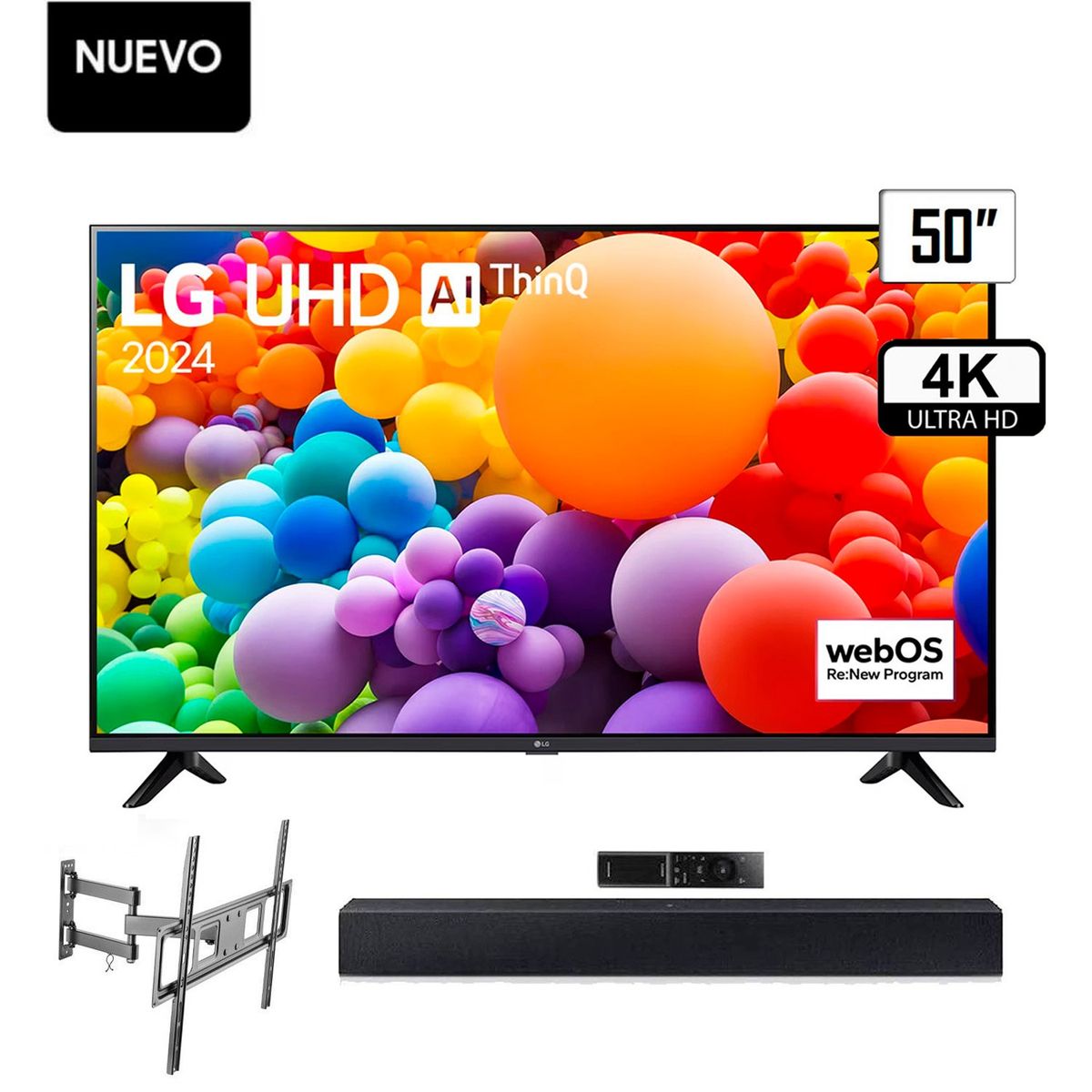 LG - TELEVISOR LG 50 4K SMART TV UHD 50UT7300.