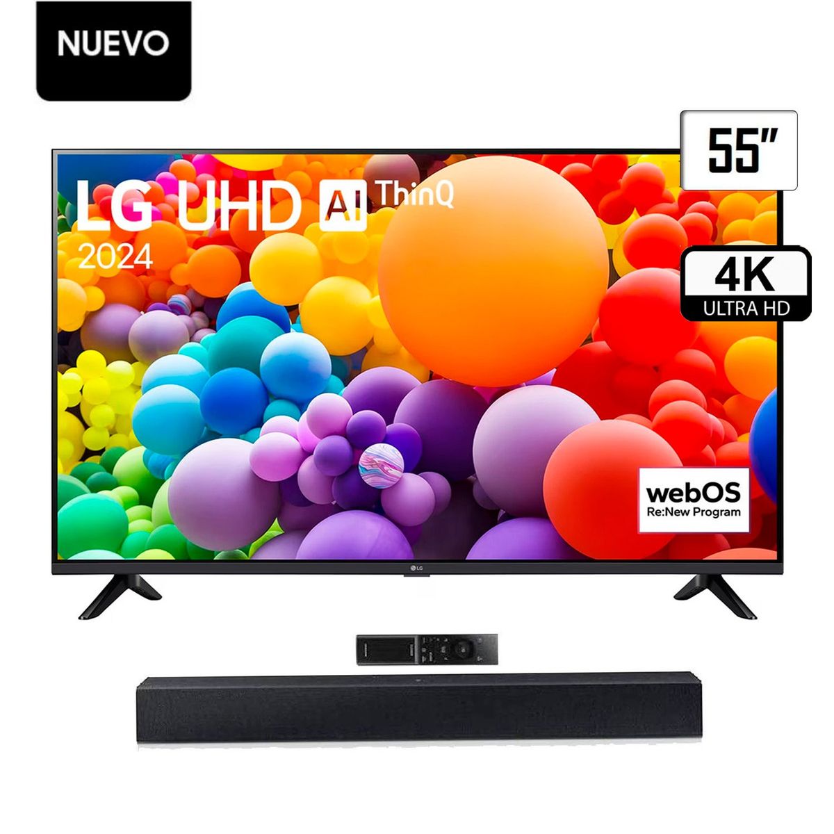 LG - TELEVISOR LG 55 4K SMART TV UHD 55UT7300