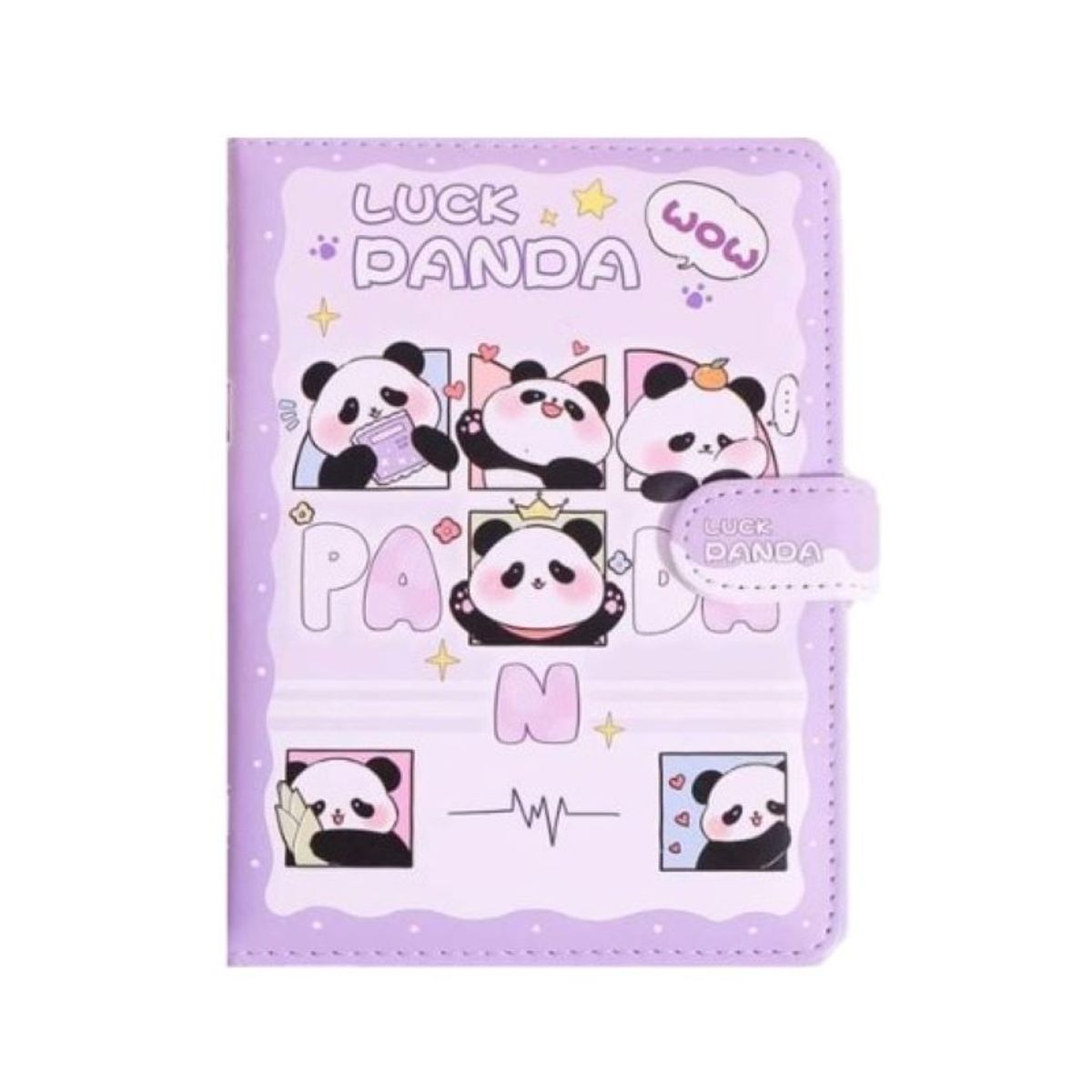 GENERICO - LIBRETA DE APUNTES KAWAI LILA