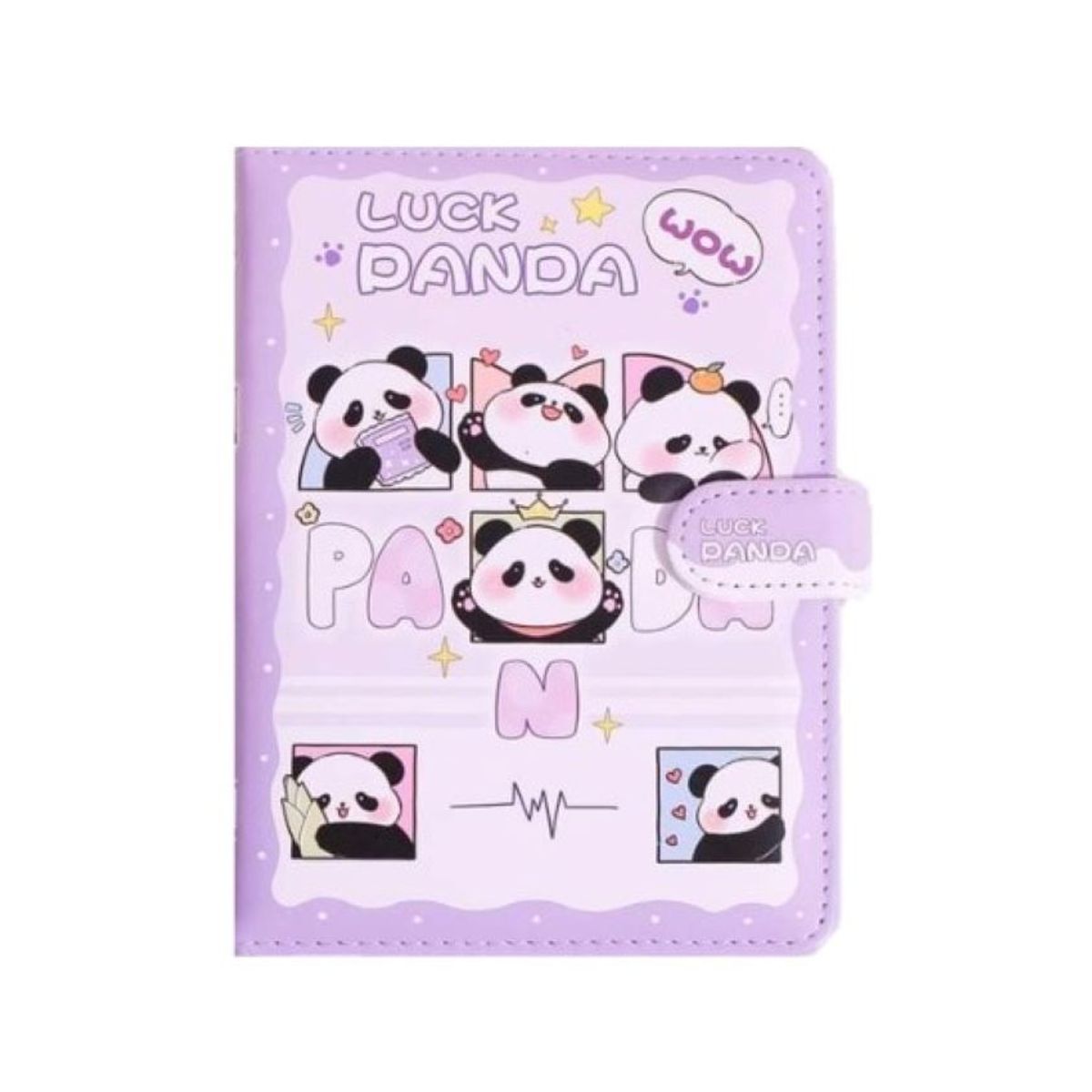 GENERICO - LIBRETA DE APUNTES KAWAI LILA