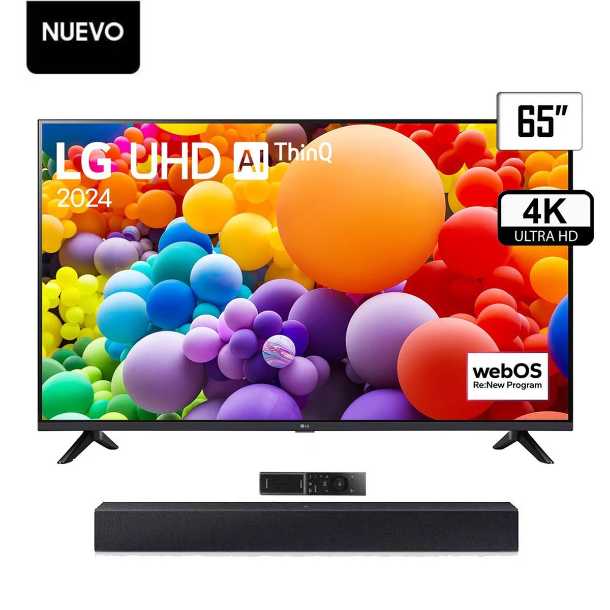 LG - TELEVISOR LG 65 4K SMART TV UHD 65UT7300.