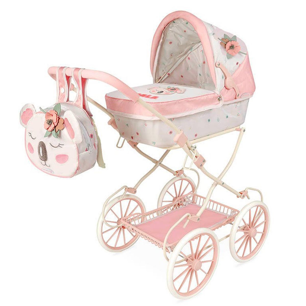 DECUEVAS TOYS - Coche de MuñecasColec Koala Plegable