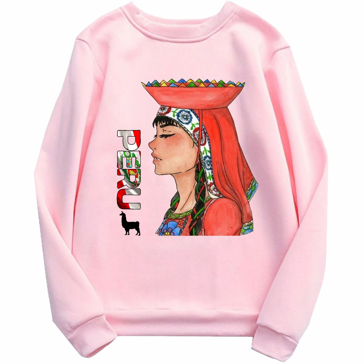 NACIONAL - Polera Sin Capucha Peruanita Linda