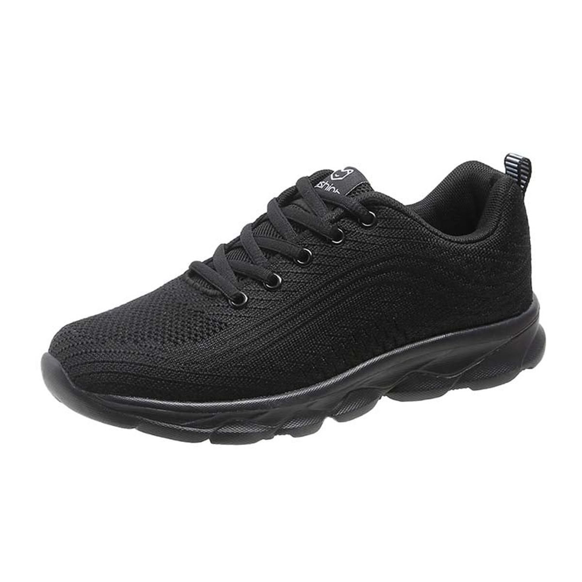 SHANDIAN - Zapatillas Running Mujer Negro