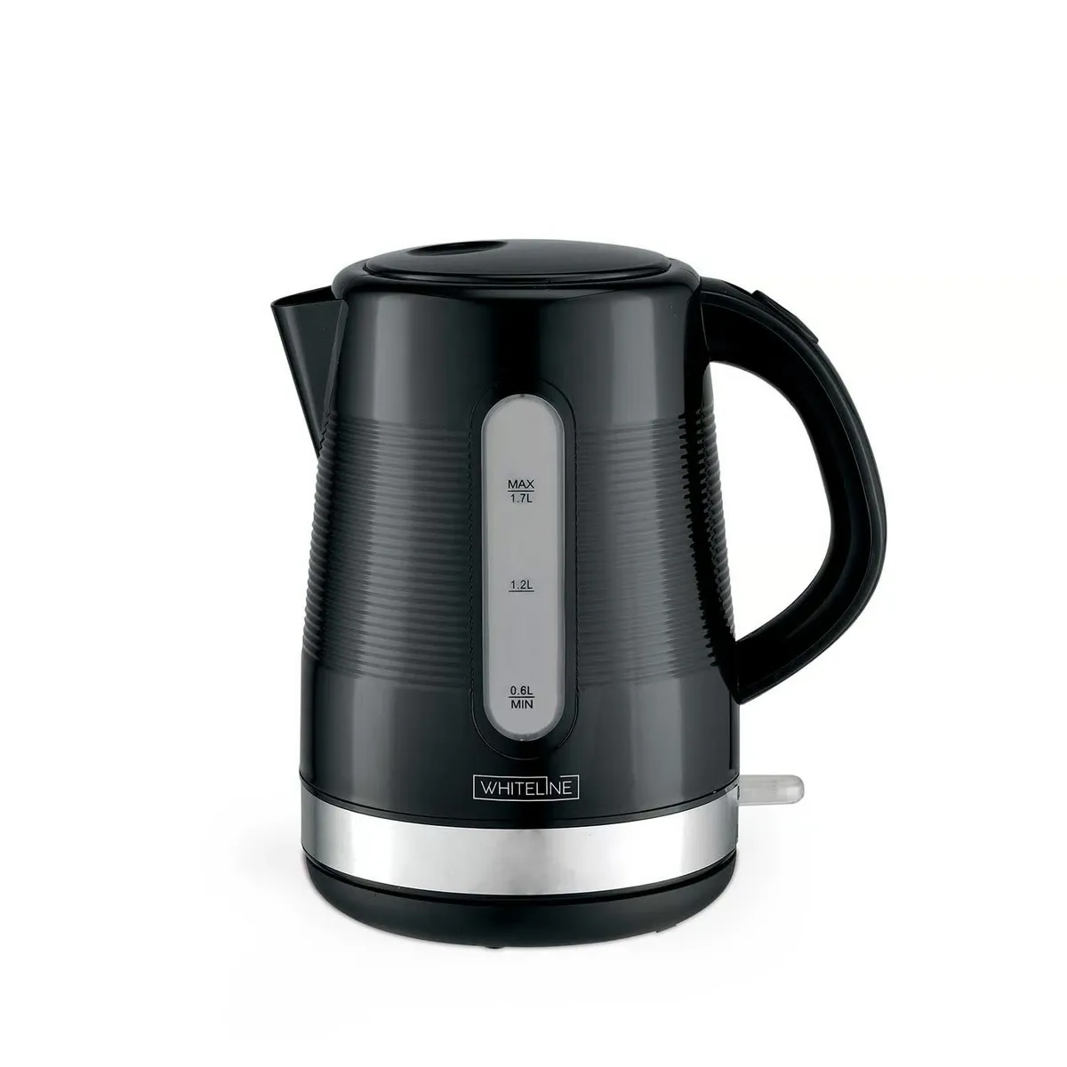 WHITELINE - Hervidor Eléctrico 1.7 L - Color Negro