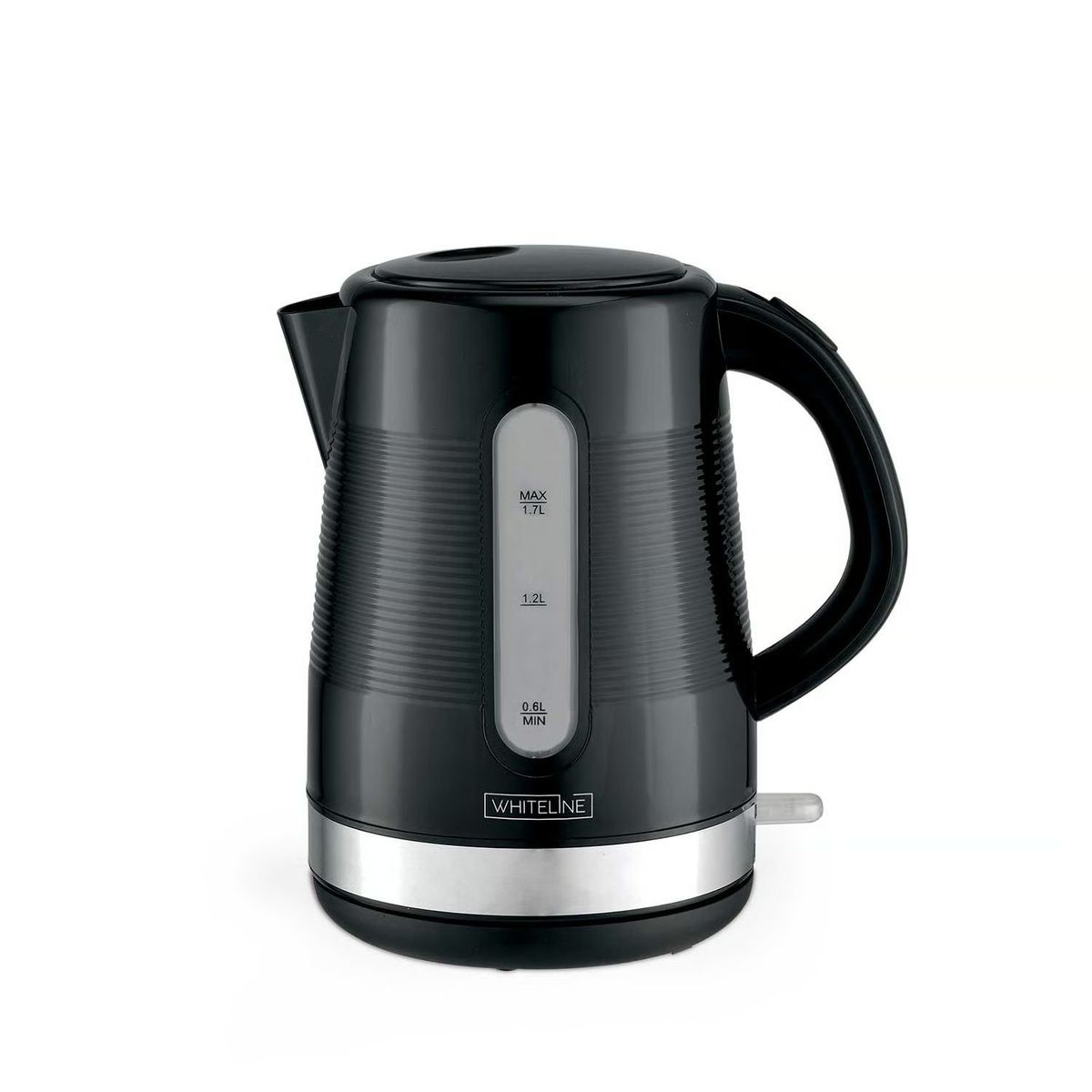 WHITELINE - Hervidor Eléctrico 1.7 L - Color Negro