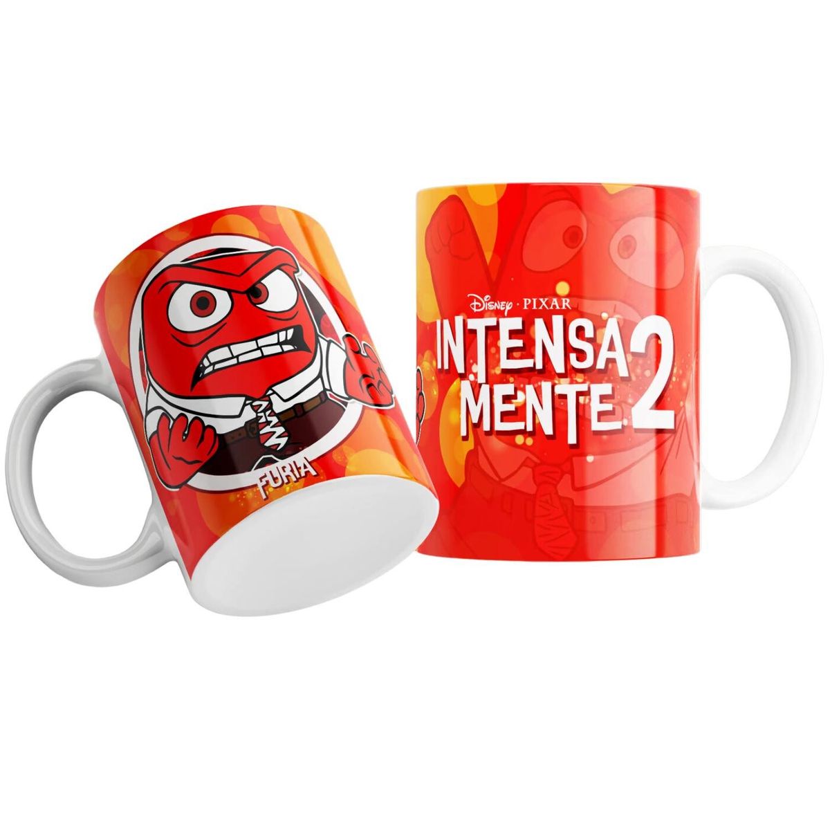 GENERICO - Taza Mug Furia Intensamente 2  11 Oz.