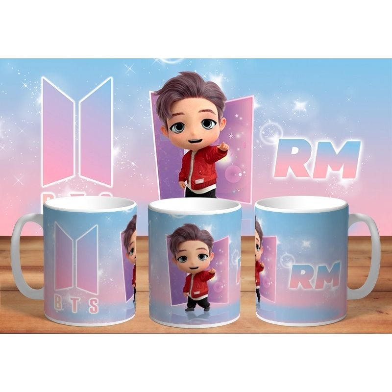 GENERICO - Tazas personalizadas -DNuñez -BTS - RM