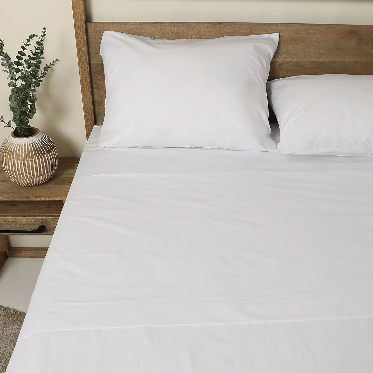 BASEMENT HOME - Juego de Sábanas Algodón Pima 415 Hilos