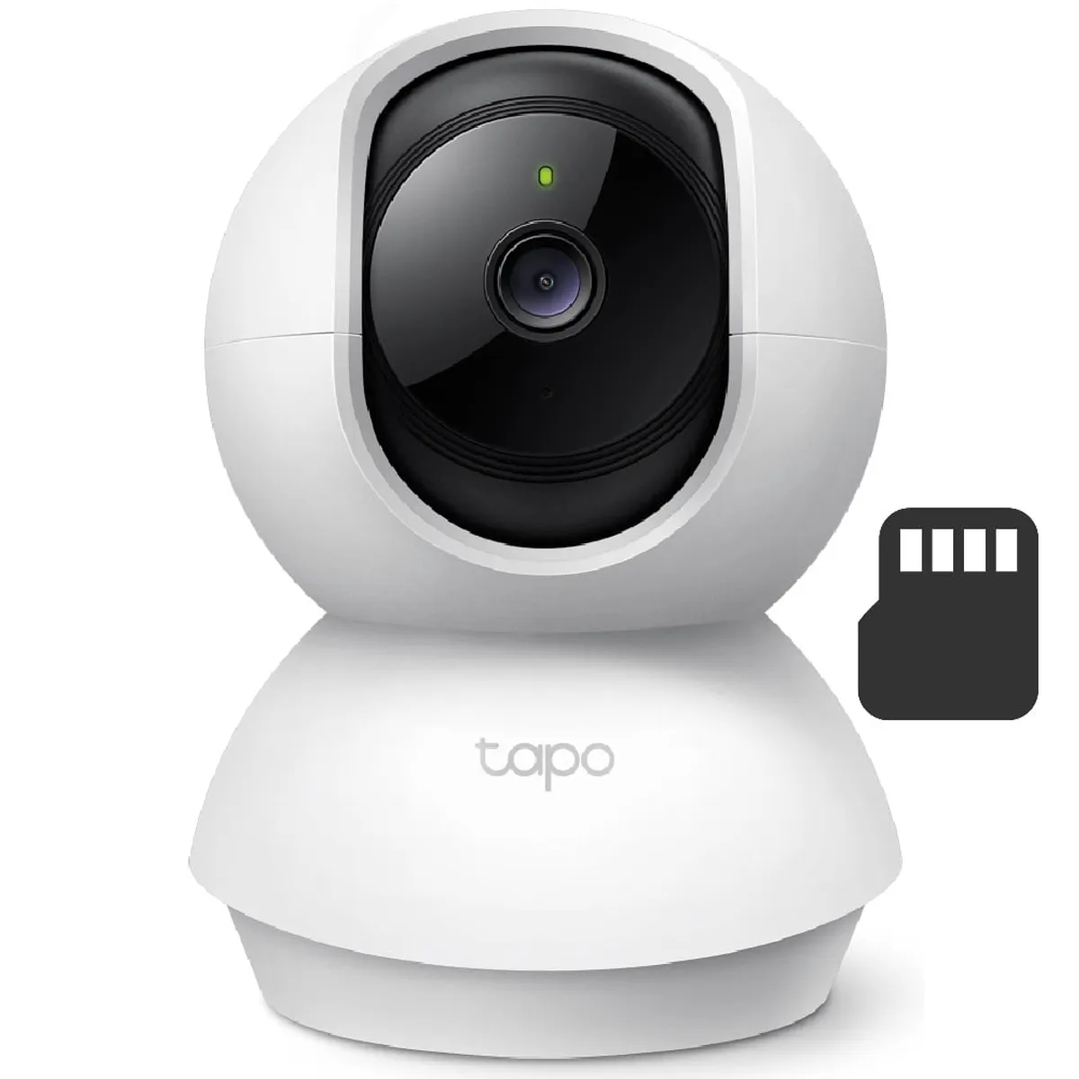 TP LINK - TP-LINK TAPO C210 64GB Cámara de Vigilancia WIFI 3MP 2K 360° Alexa Google