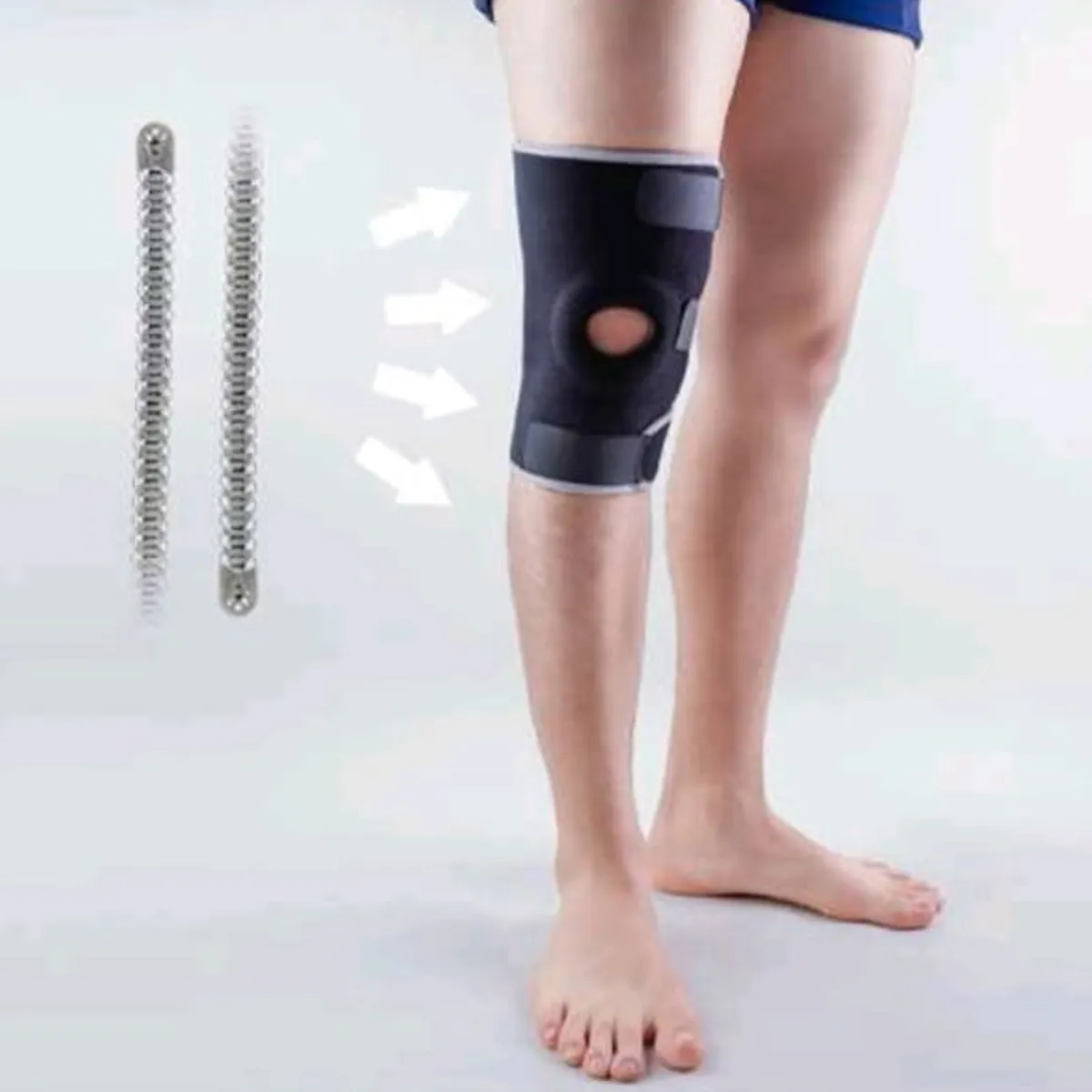 ARGYM - Rodillera con varillas laterales premium