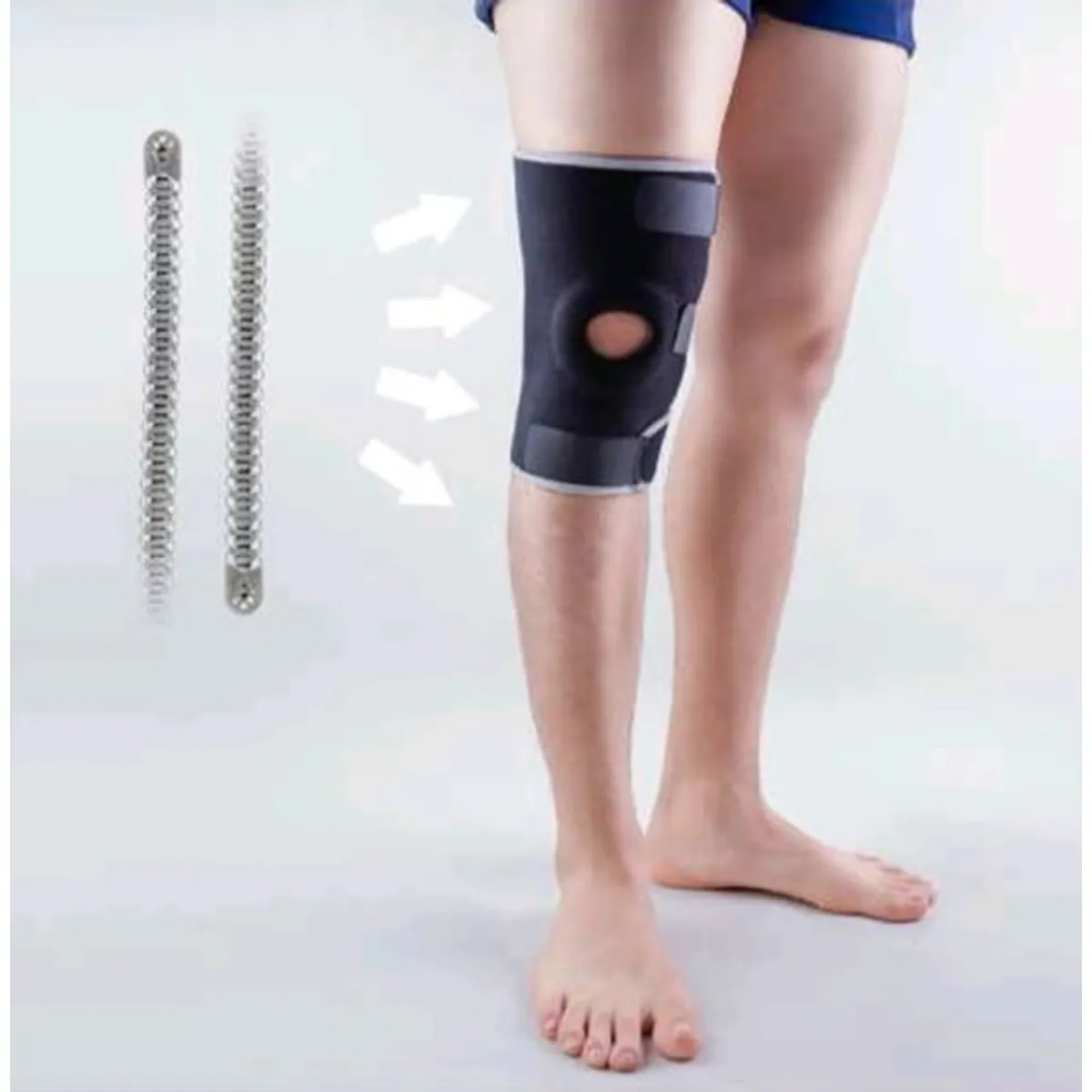 ARGYM - Rodillera con varillas laterales premium