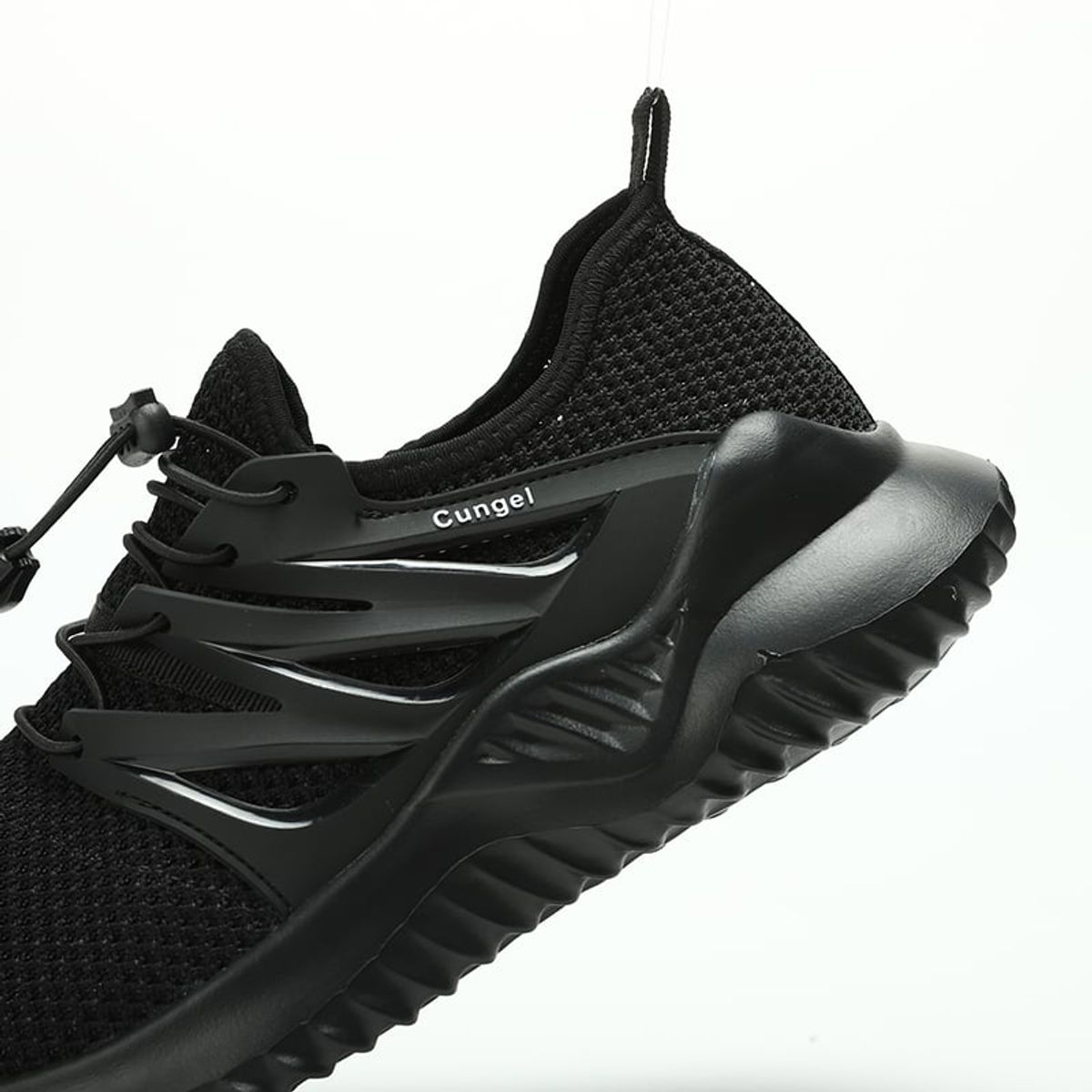 SHANDIAN - Zapatillas Seguridad Hombre Negro