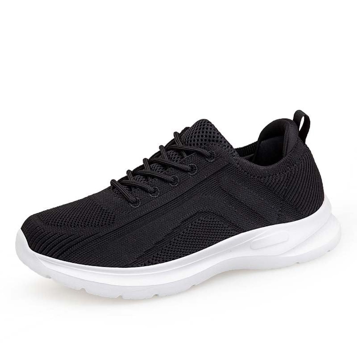 SHANDIAN - Zapatillas Deportivos Hueco Mujer Negro