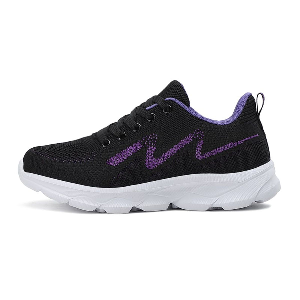 SHANDIAN - Zapatillas Running Mujer Negro